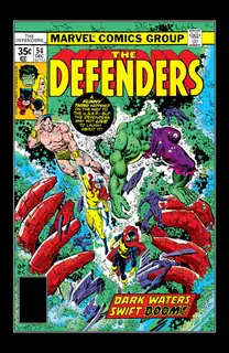 Cover of The Defenders #54