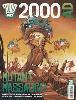 Cover of 2000 AD #1863