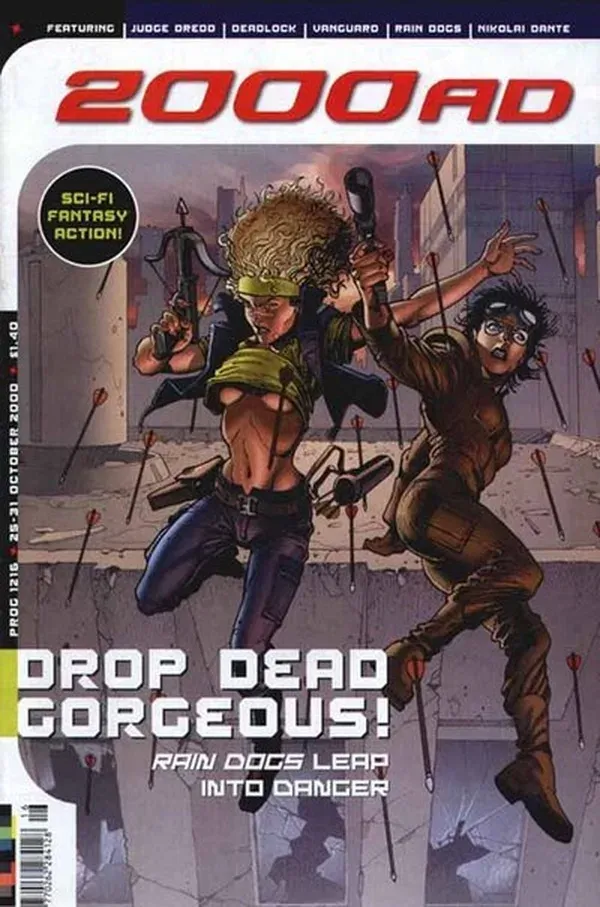 Cover of 2000 AD #1216