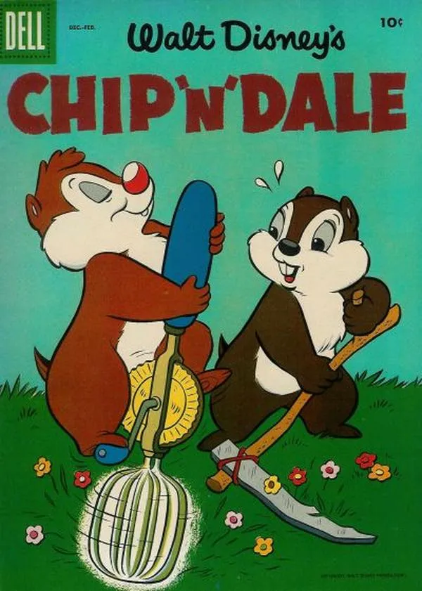 Cover of Walt Disney's Chip 'n' Dale #4