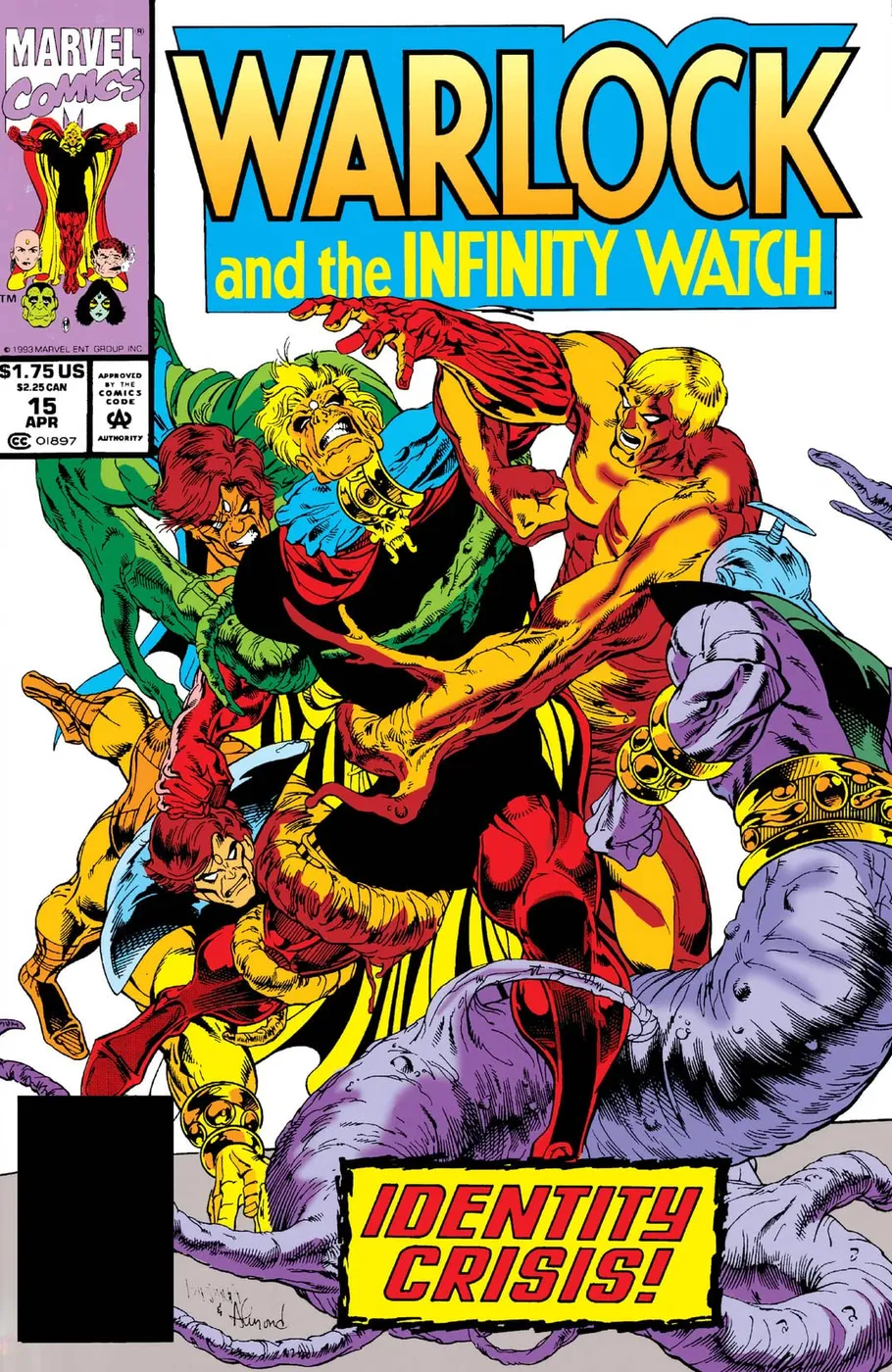 Cover of Warlock and the Infinity Watch #15