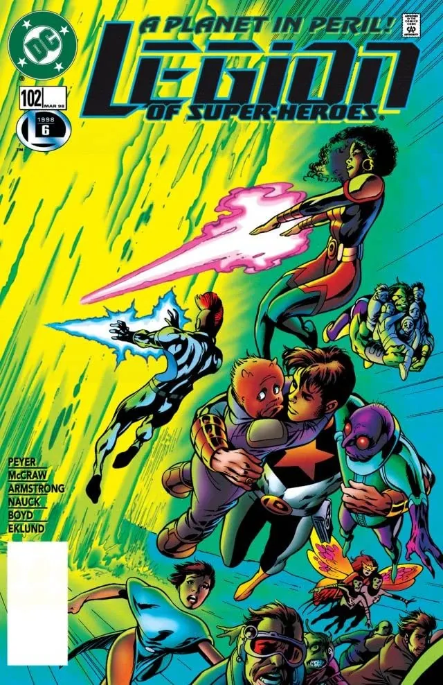 Cover of Legion of Super-Heroes #102