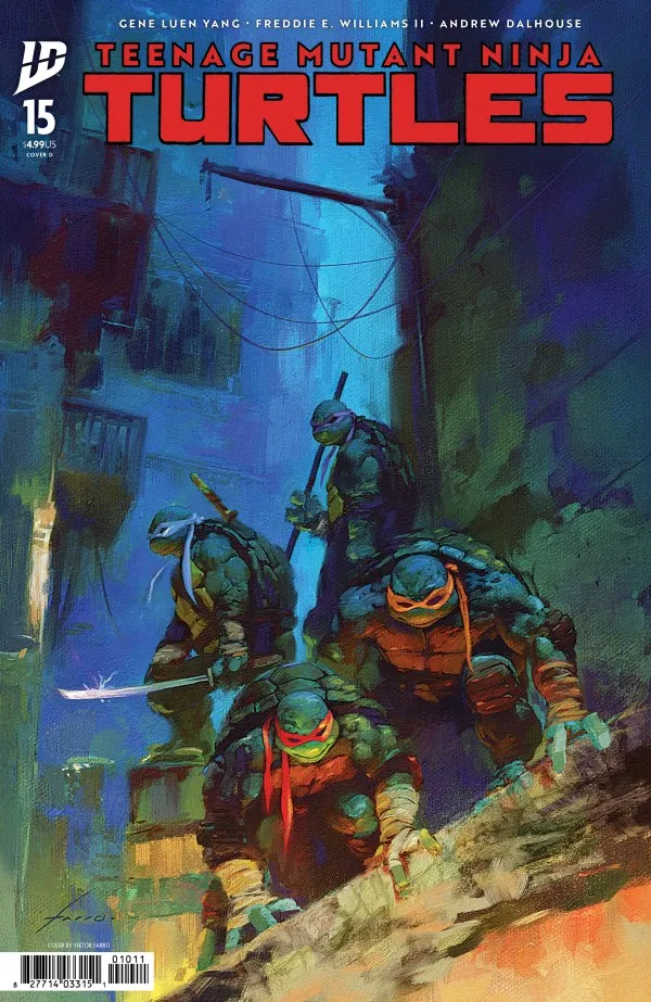 Cover of Teenage Mutant Ninja Turtles #15