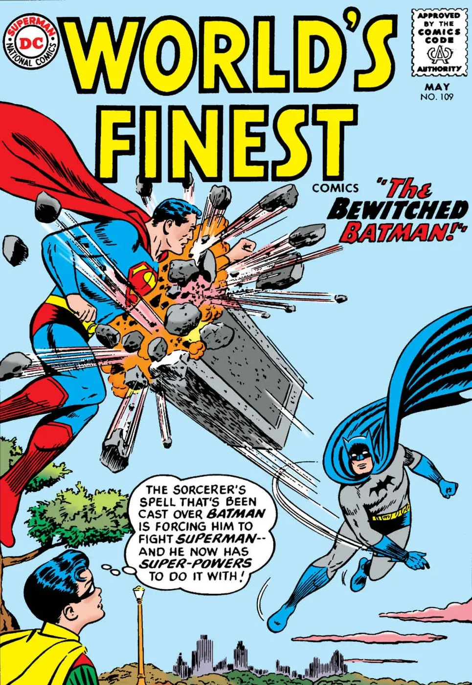 Cover of World's Finest Comics #109