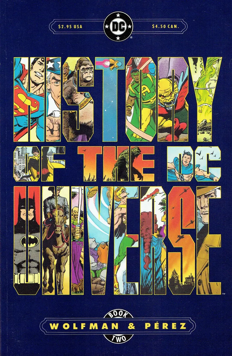 Cover of History of the DC Universe #2