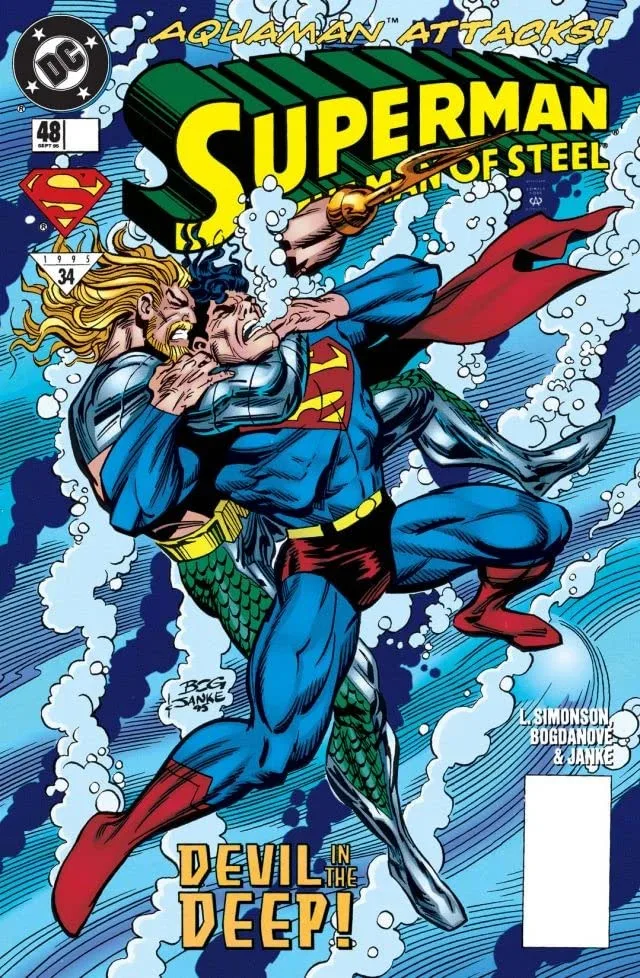 Cover of Superman: The Man of Steel #48