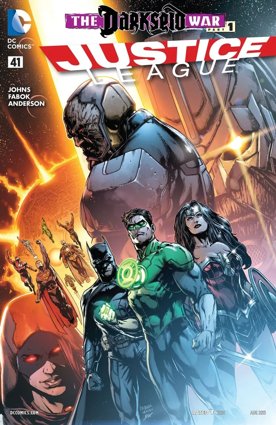 Cover of Justice League #41