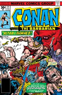 Cover of Conan the Barbarian #71