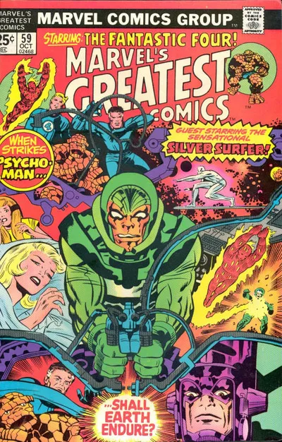 Cover of Marvel's Greatest Comics #59