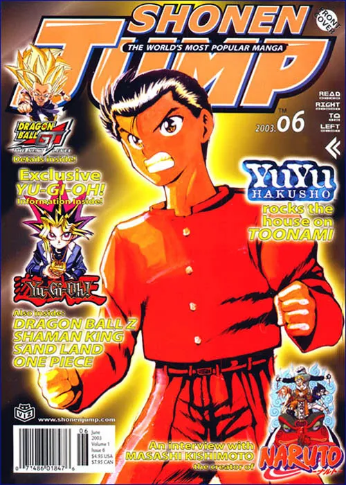 Cover of Shonen Jump #6 (90)