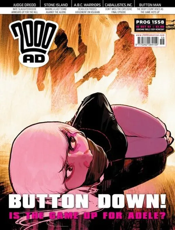 Cover of 2000 AD #1558