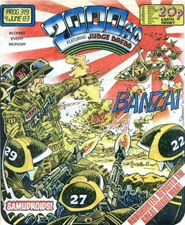 Cover of 2000 AD #319