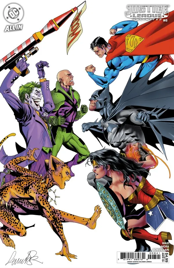 Cover of Justice League Unlimited #8