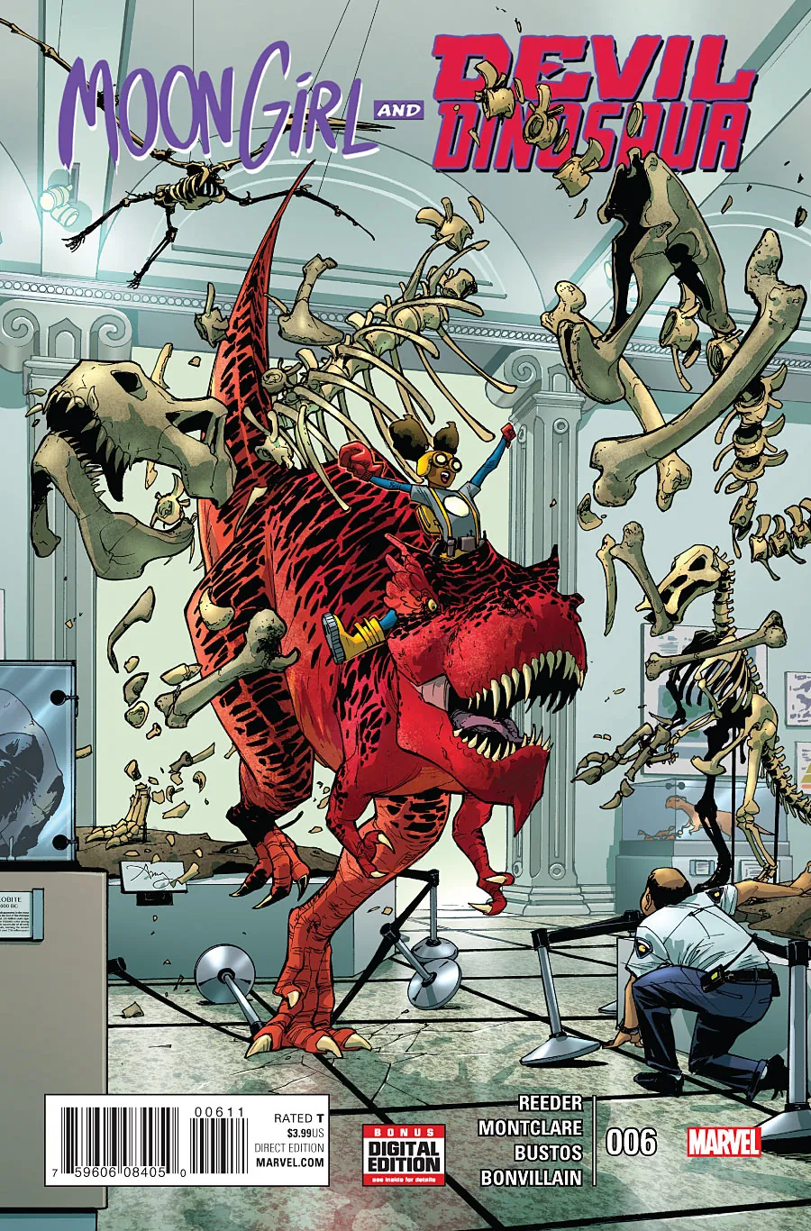 Cover of Moon Girl and Devil Dinosaur #6