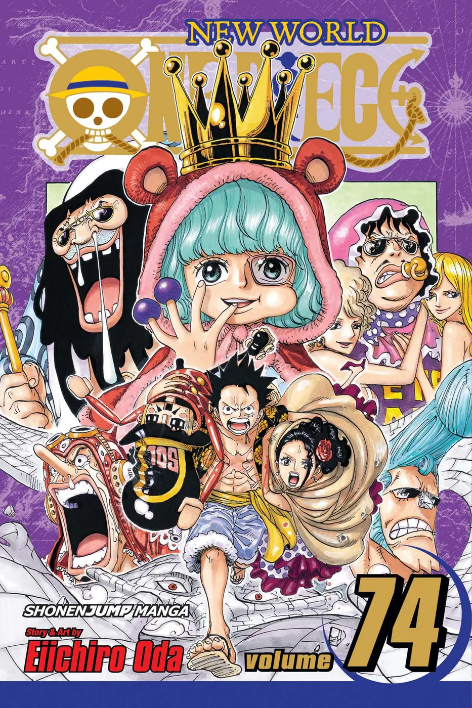 Cover of One Piece #74