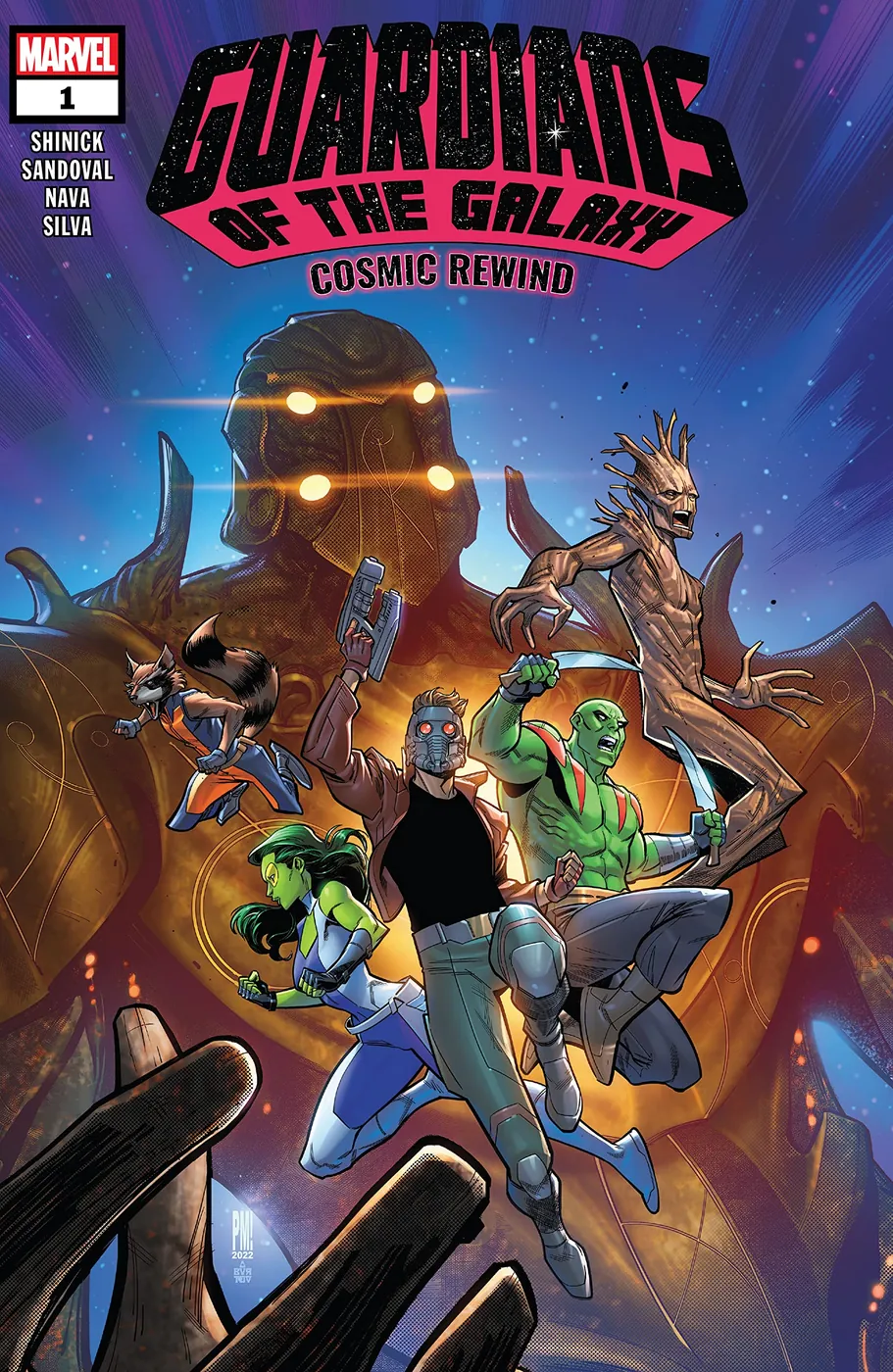Cover of Guardians of the Galaxy: Cosmic Rewind #1