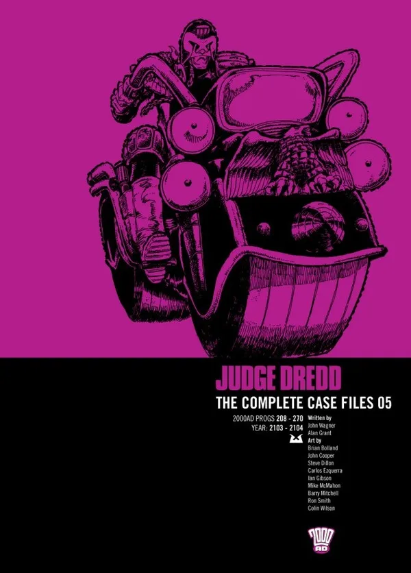 Cover of Judge Dredd: The Complete Case Files #5