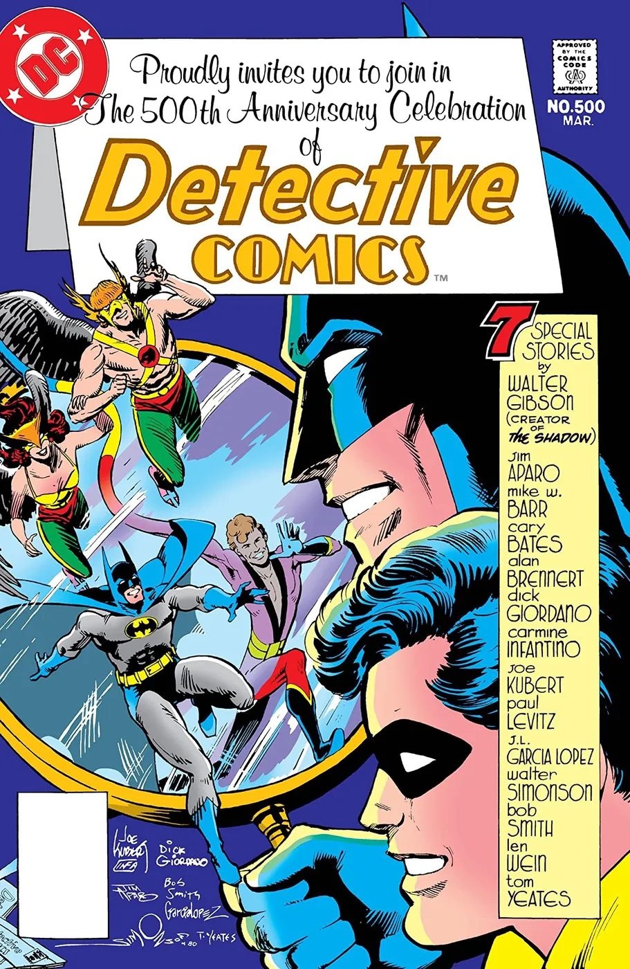 Cover of Detective Comics #500