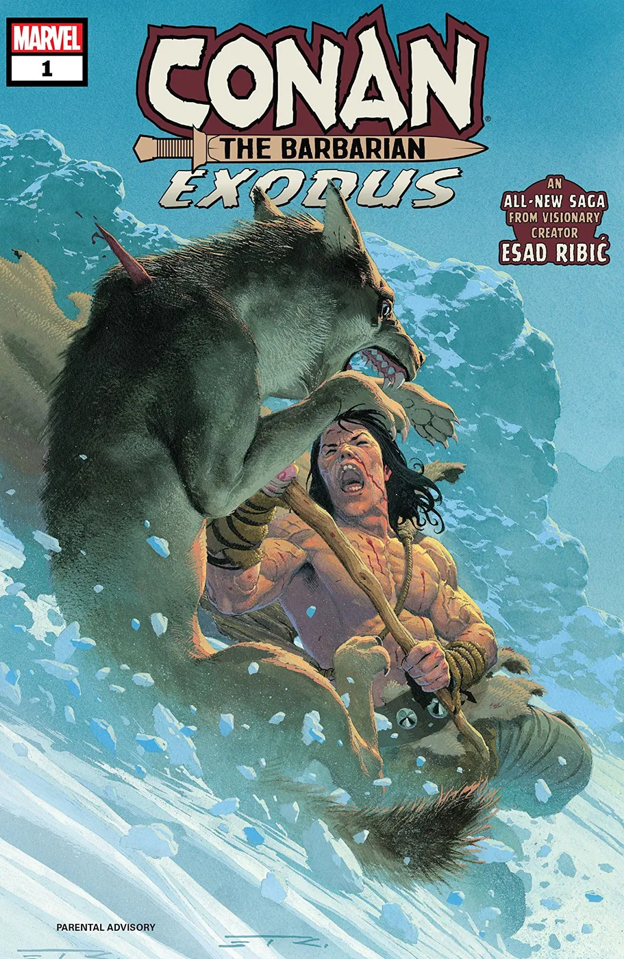 Cover of Conan the Barbarian: Exodus #1