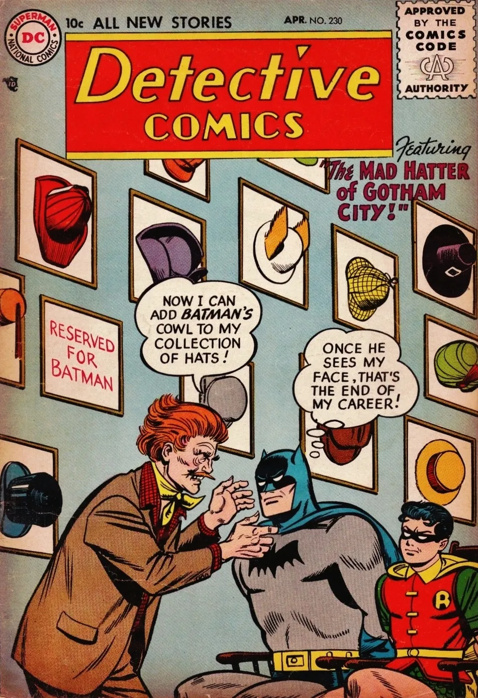 Cover of Detective Comics #230