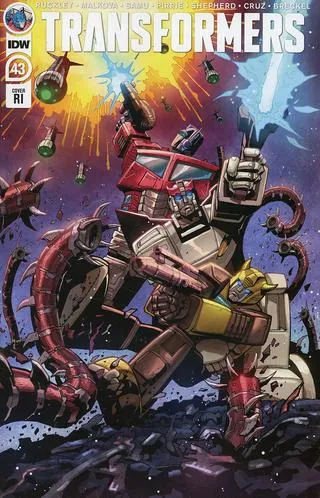 Cover of Transformers #43