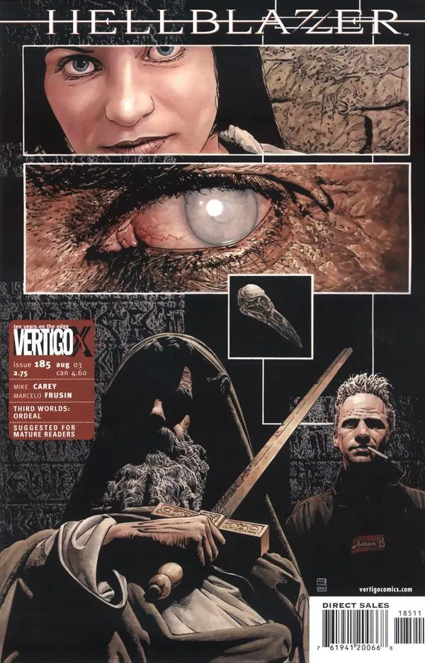 Cover of Hellblazer #185