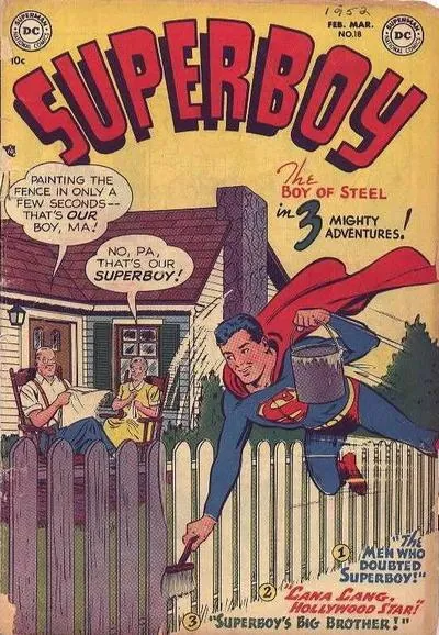Cover of Superboy #18