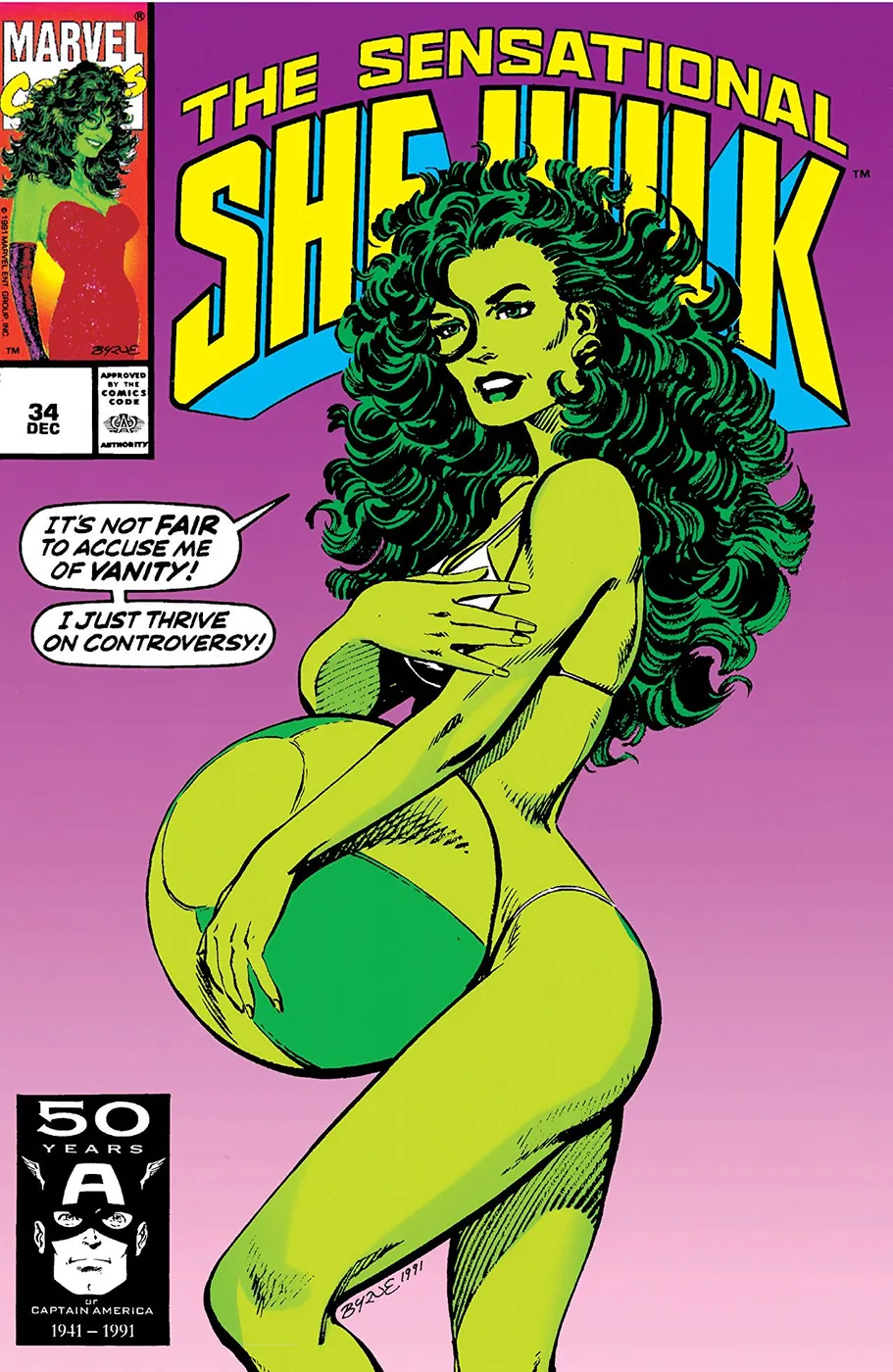 Cover of The Sensational She-Hulk #34
