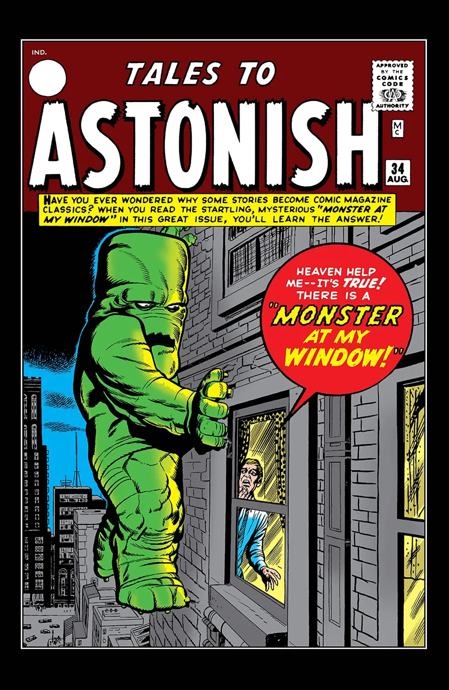 Cover of Tales to Astonish #34