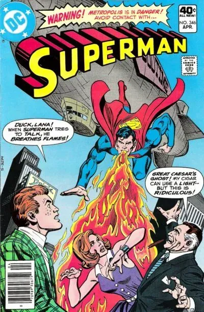 Cover of Superman #346