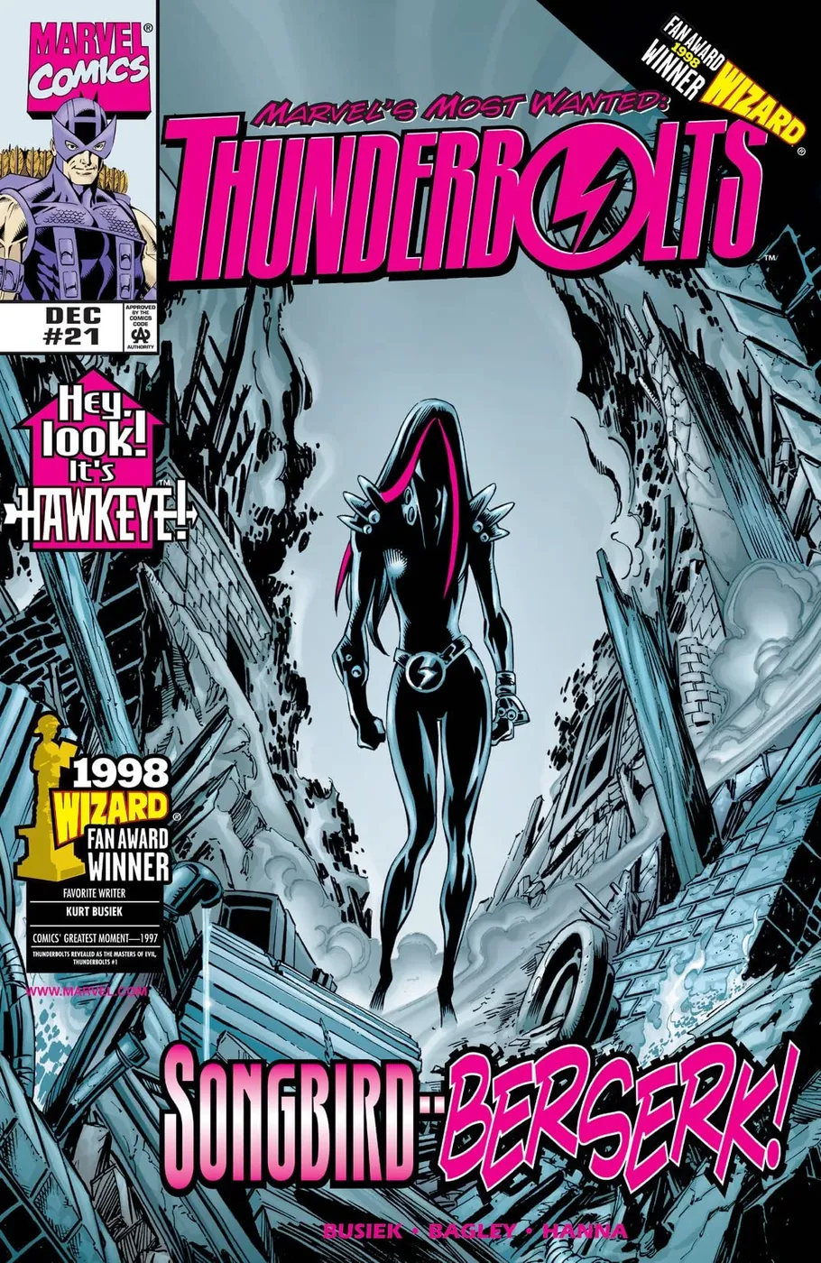 Cover of Thunderbolts #21