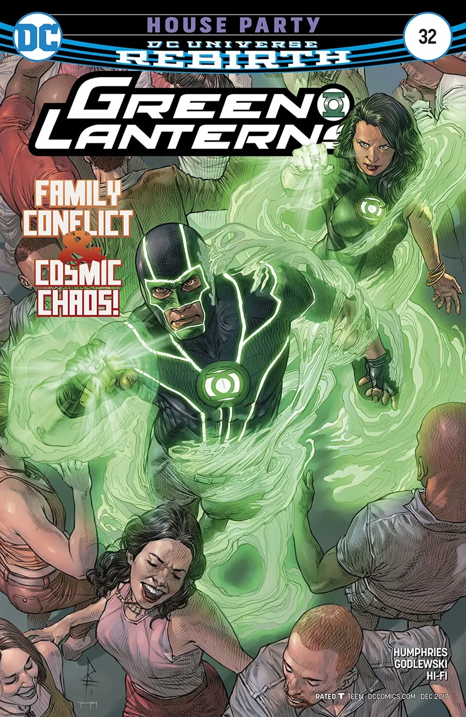 Cover of Green Lanterns #32
