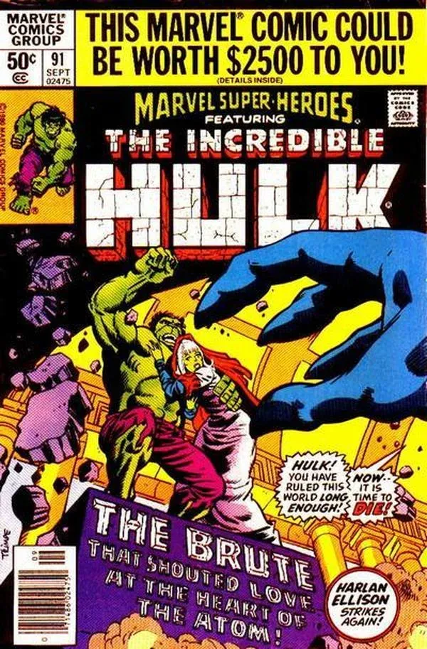 Cover of Marvel Super-Heroes #91
