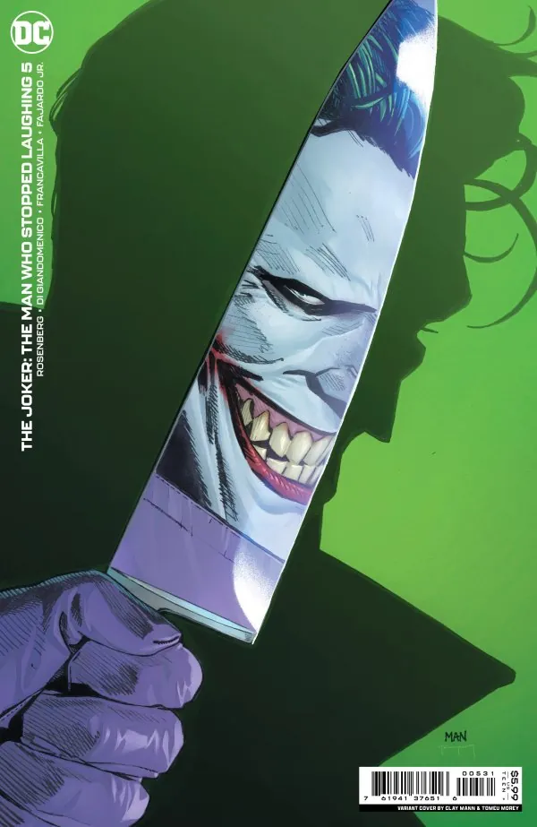 Cover of The Joker: The Man Who Stopped Laughing #5