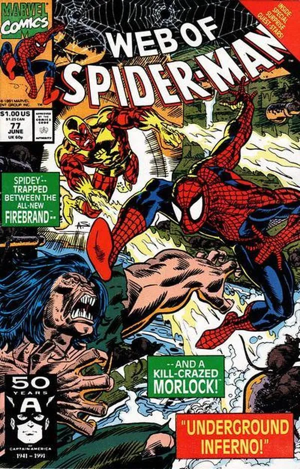 Cover of Web of Spider-Man #77