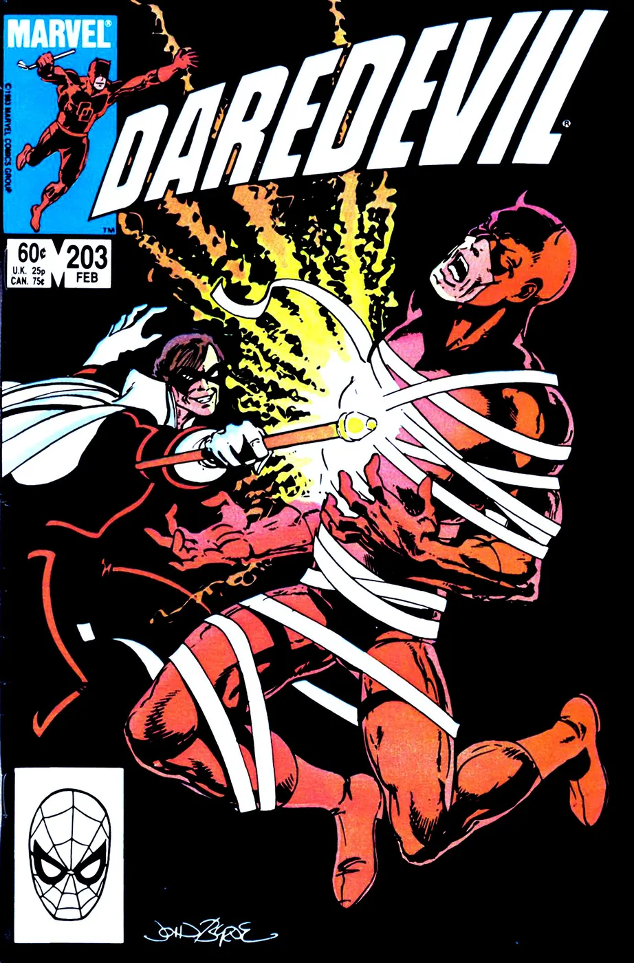 Cover of Daredevil #203