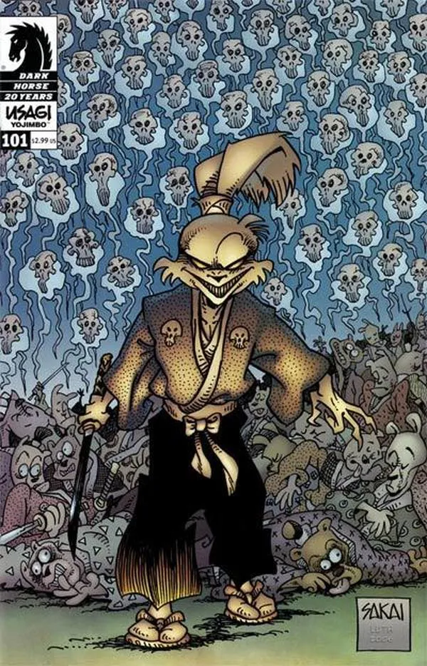 Cover of Usagi Yojimbo #101