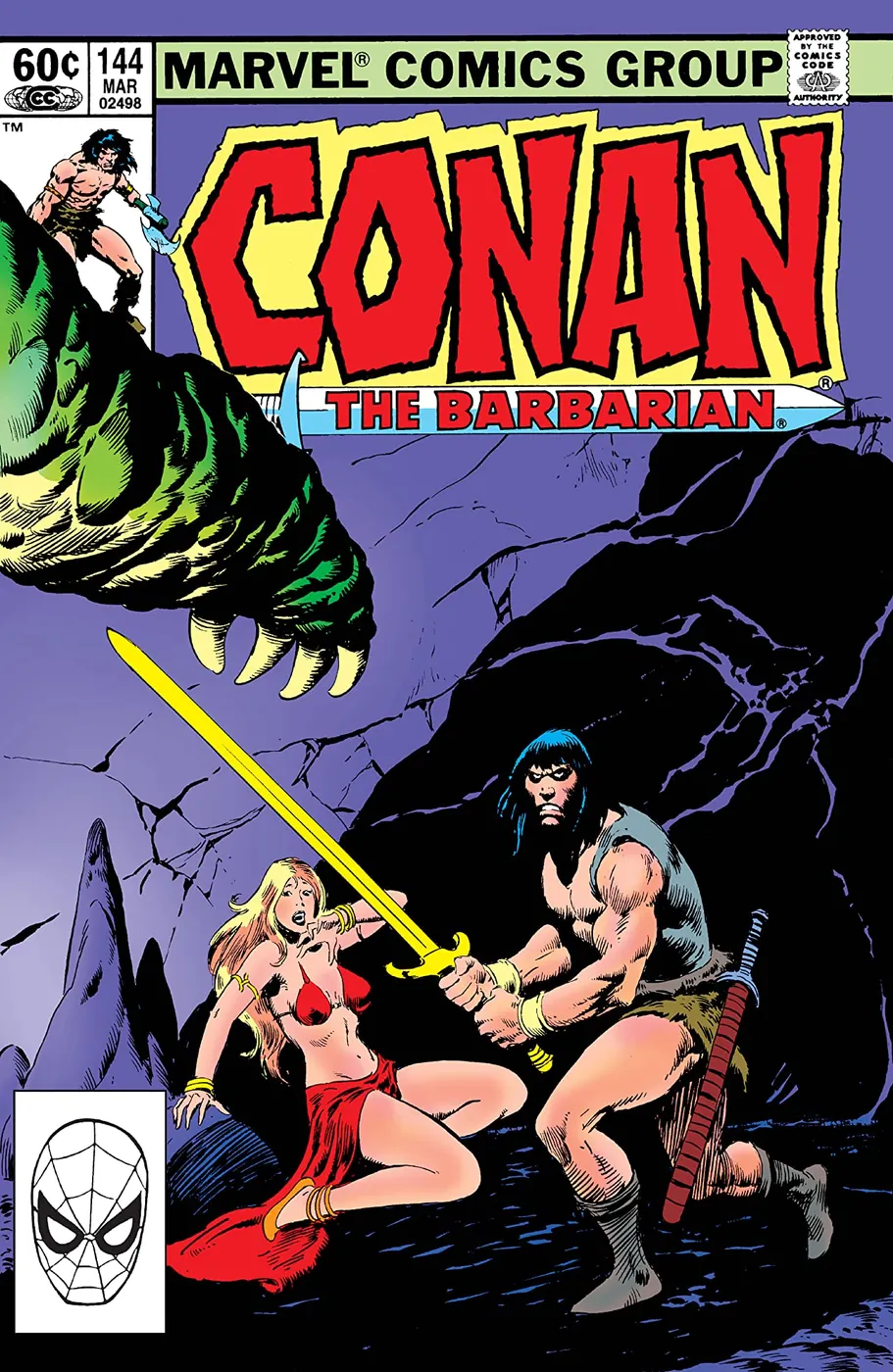 Cover of Conan the Barbarian #144