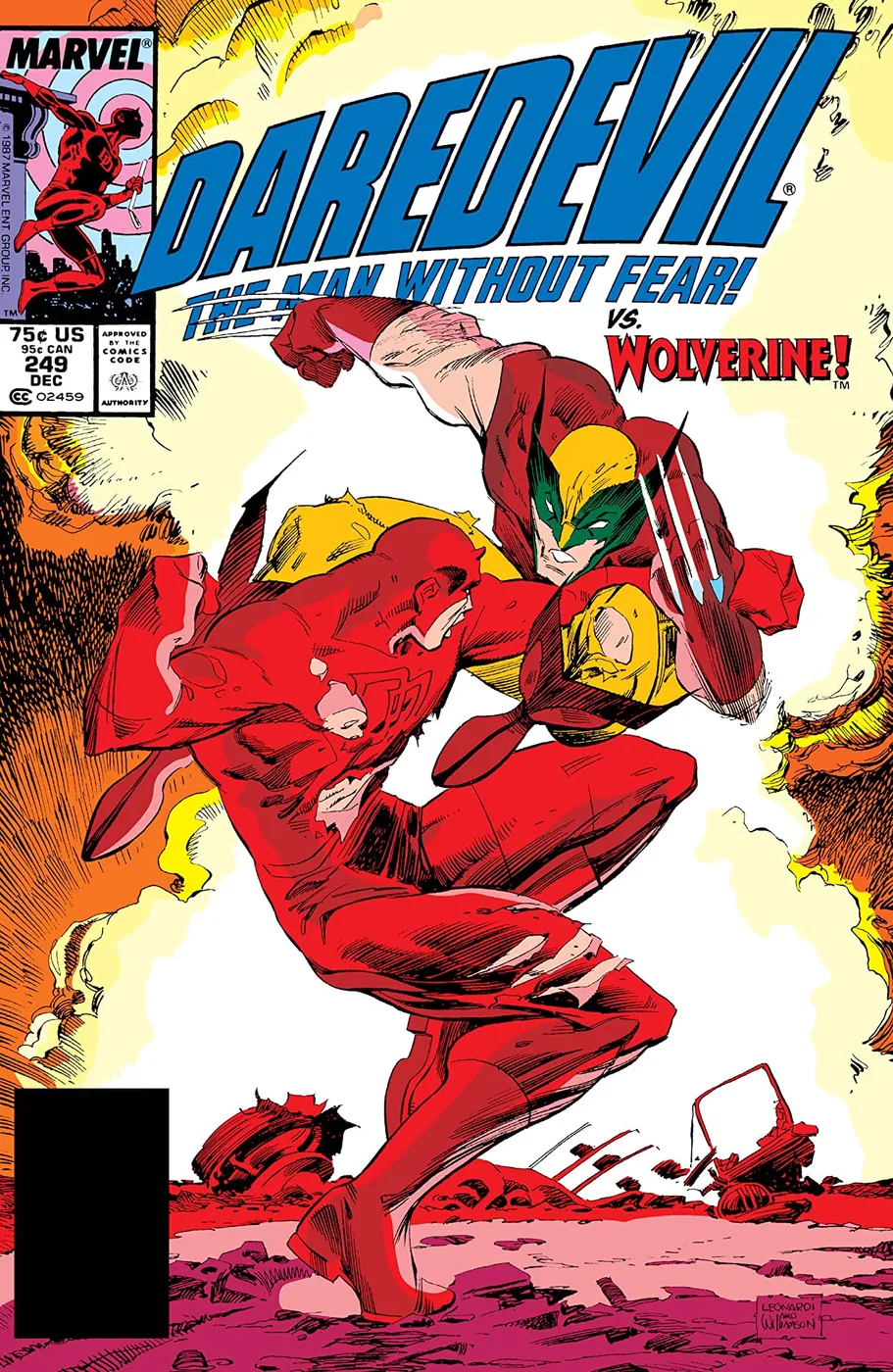 Cover of Daredevil #249