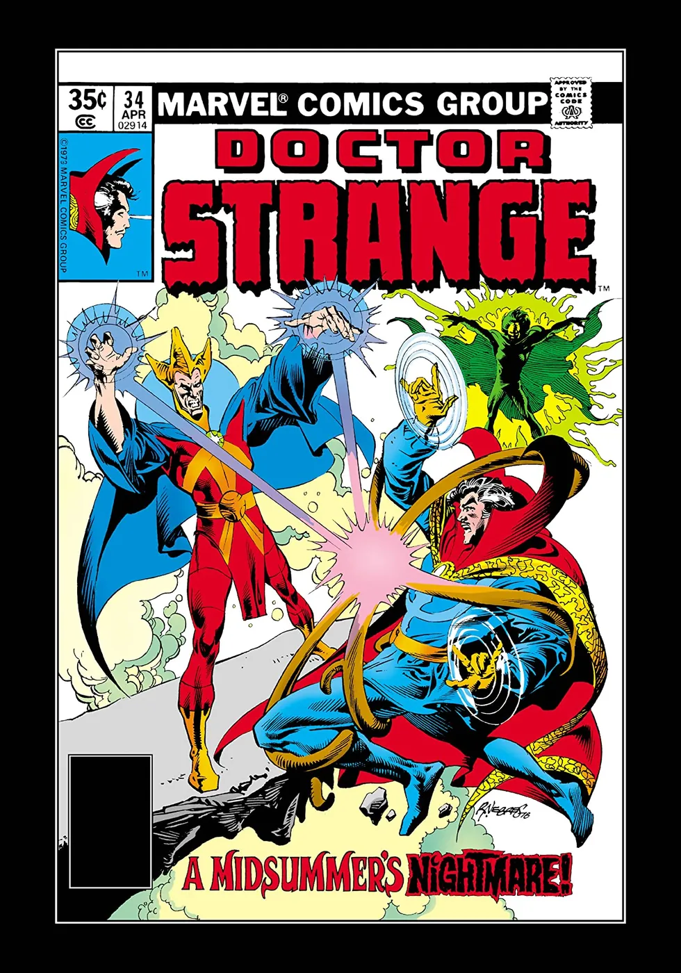 Cover of Doctor Strange #34