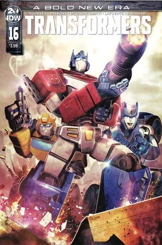 Cover of Transformers #16