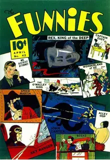 Cover of The Funnies #42