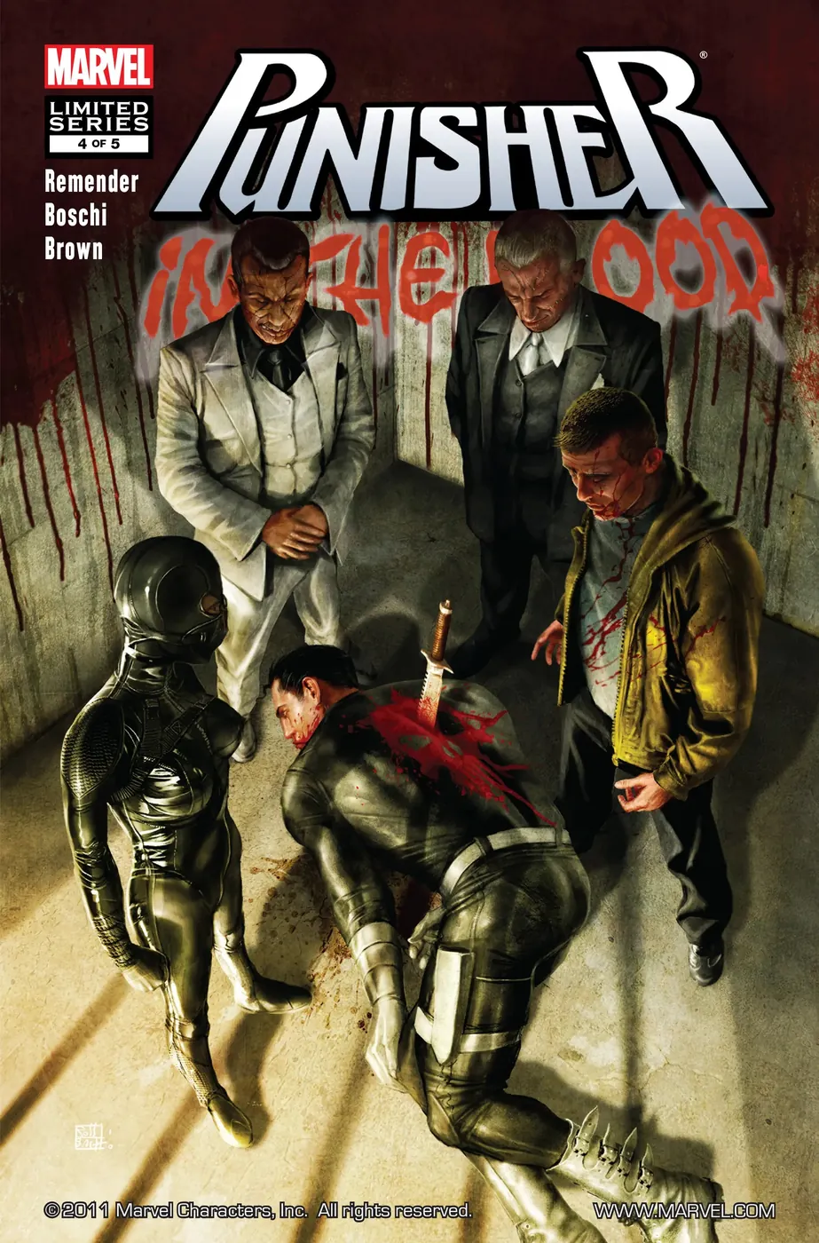 Cover of Punisher: In the Blood #4