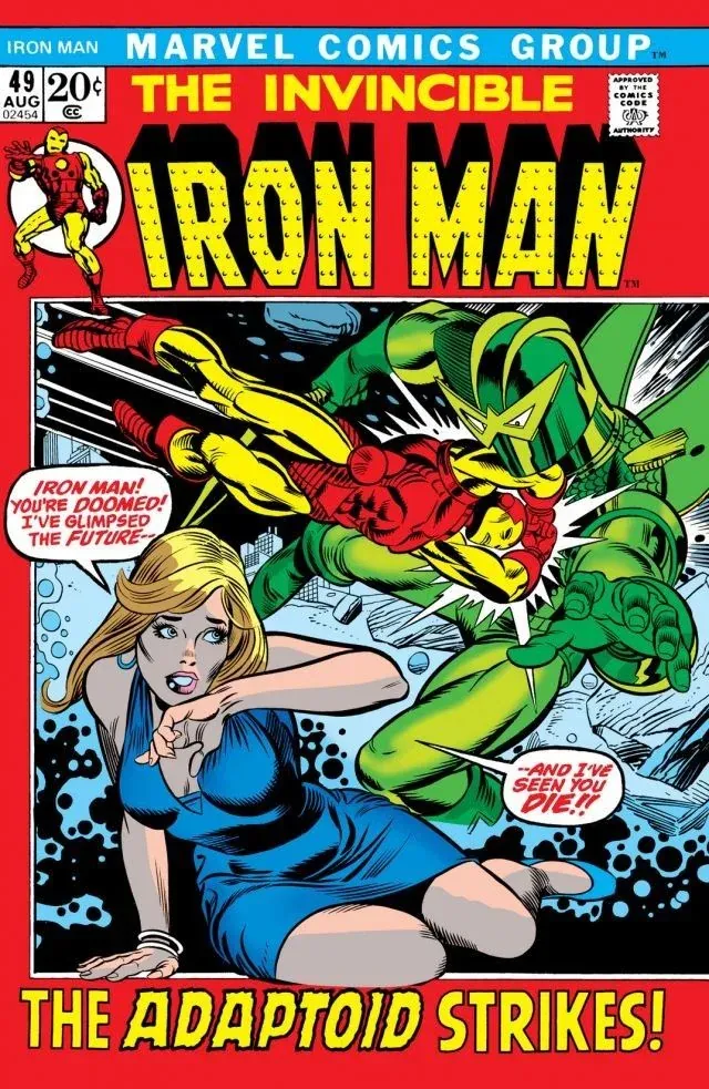 Cover of Iron Man #49