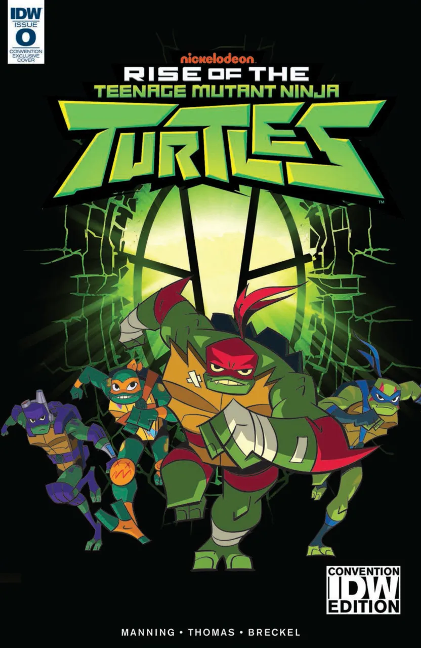 Cover of Rise of Teenage Mutant Ninja Turtles #0