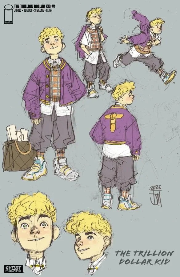Cover of The Trillion Dollar Kid #1