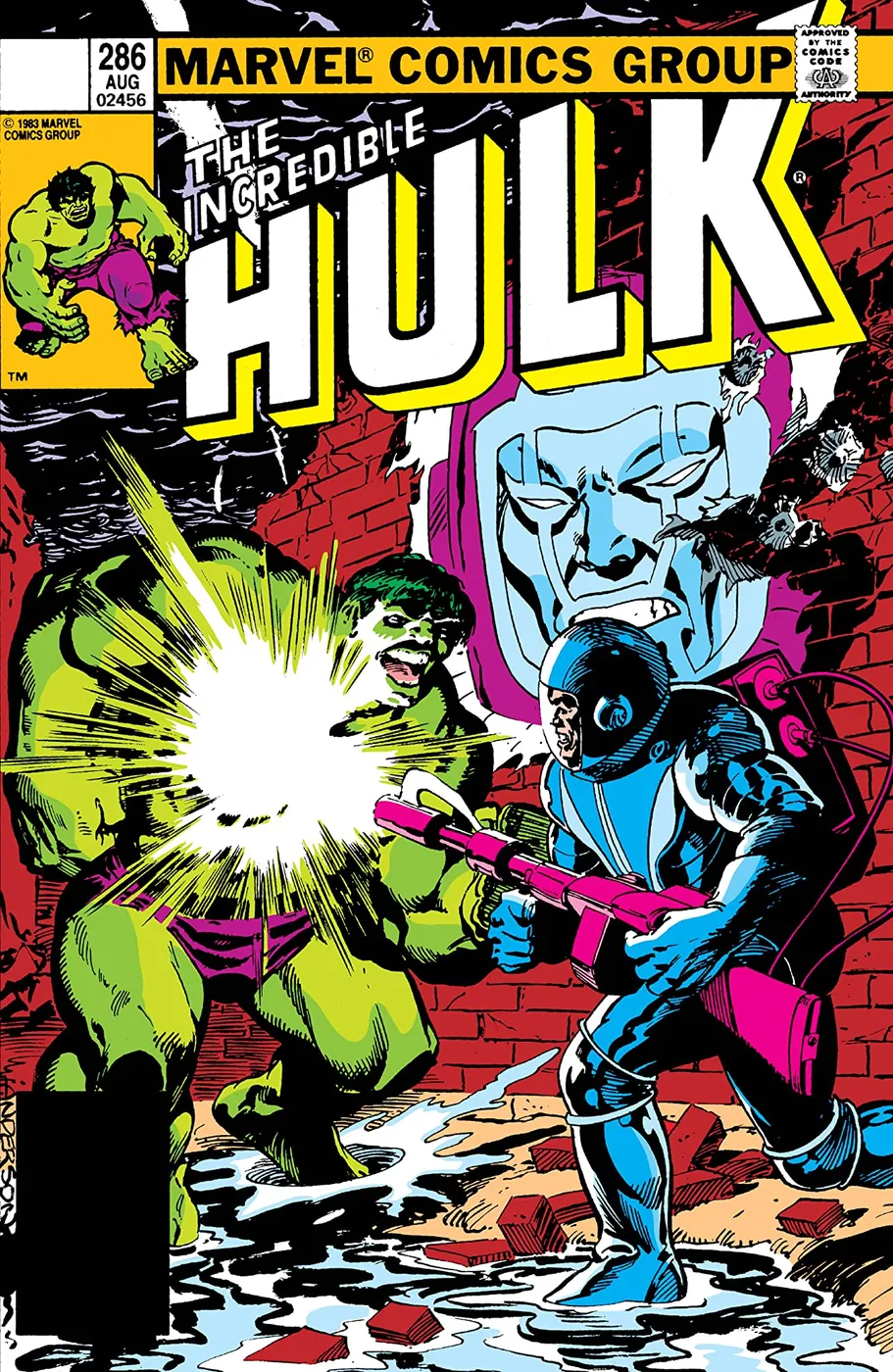 Cover of The Incredible Hulk #286