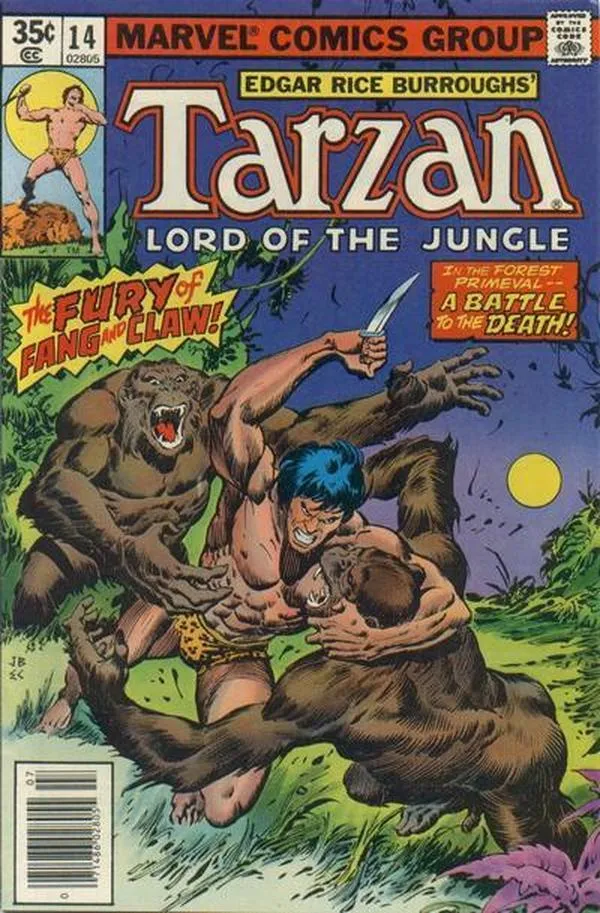Cover of Tarzan #14
