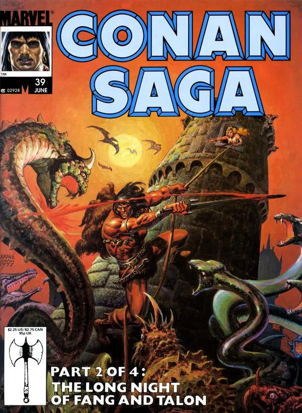 Cover of Conan Saga #39