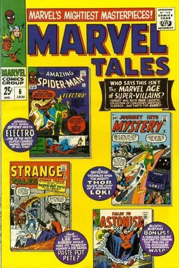 Cover of Marvel Tales #6